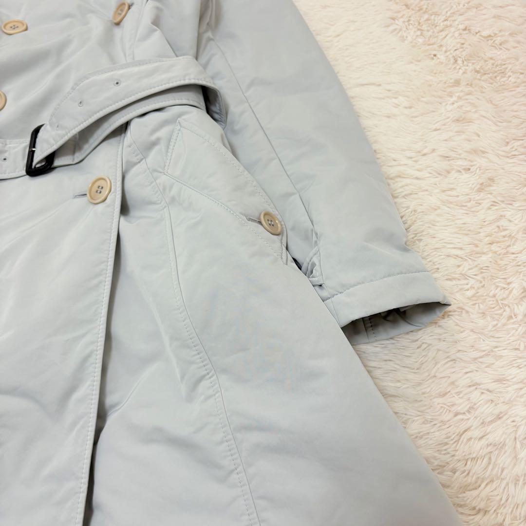 新品タグ付き✨ポールスミスブラック　大きいサイズ　中綿　トレンチコート　総柄