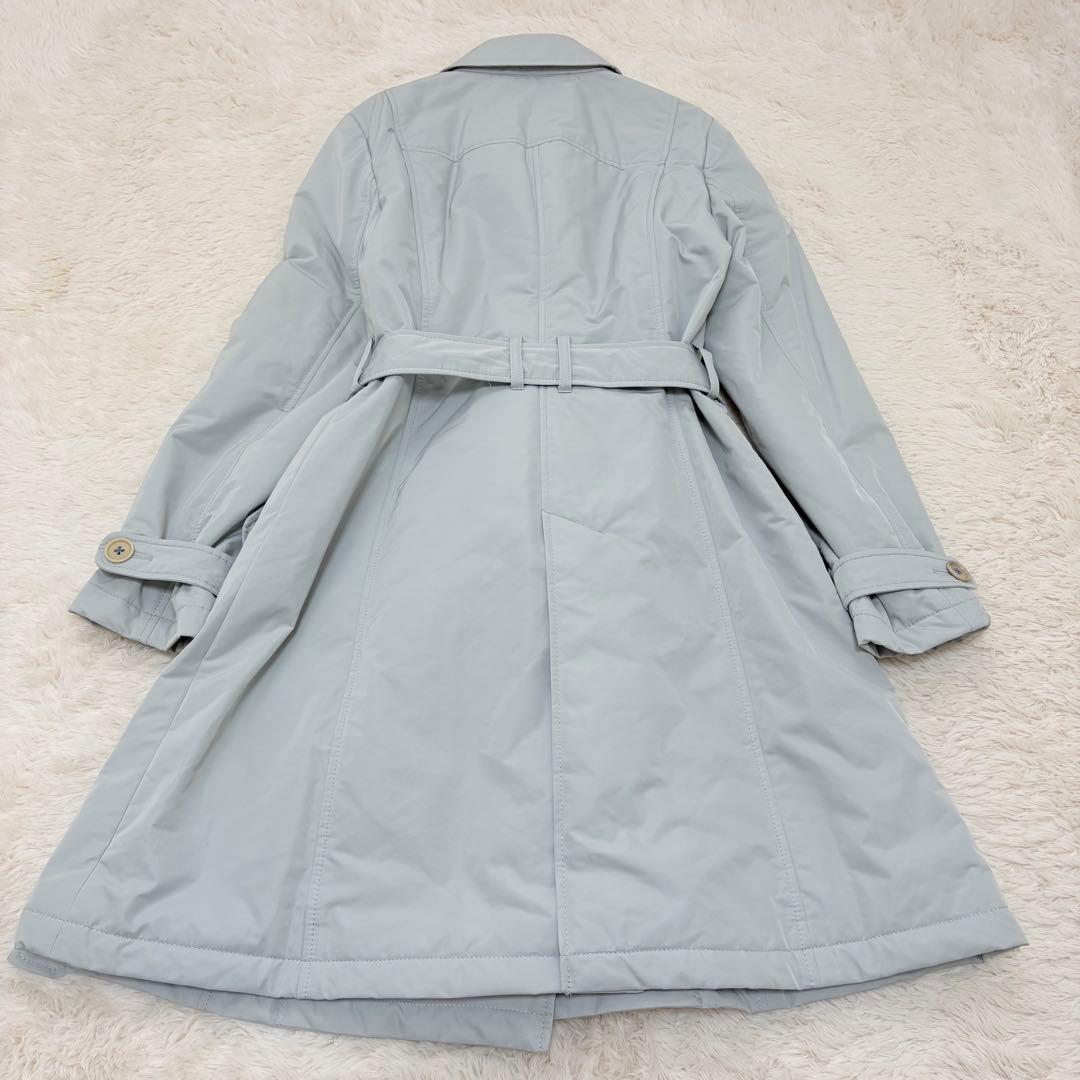 新品タグ付き✨ポールスミスブラック　大きいサイズ　中綿　トレンチコート　総柄