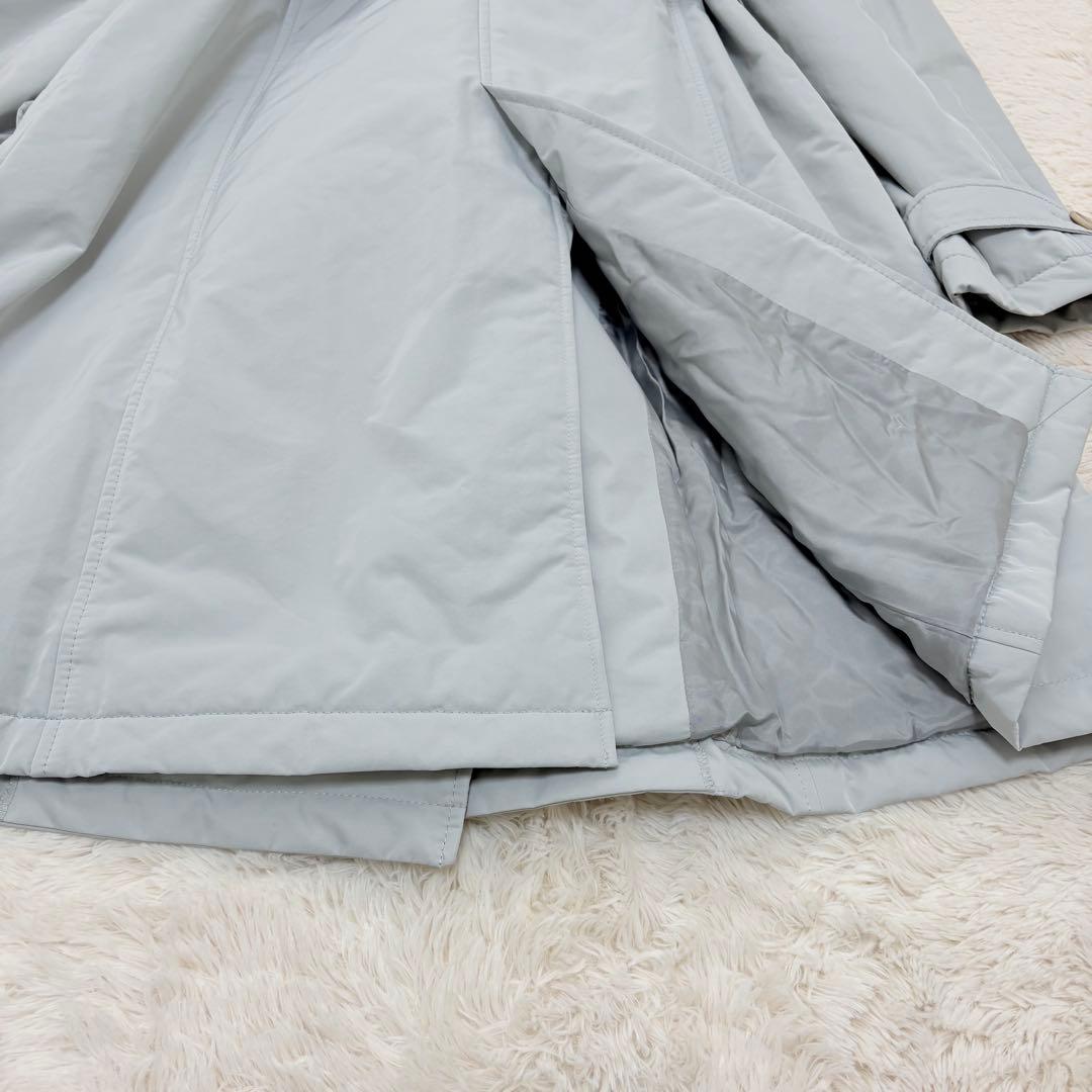 新品タグ付き✨ポールスミスブラック　大きいサイズ　中綿　トレンチコート　総柄