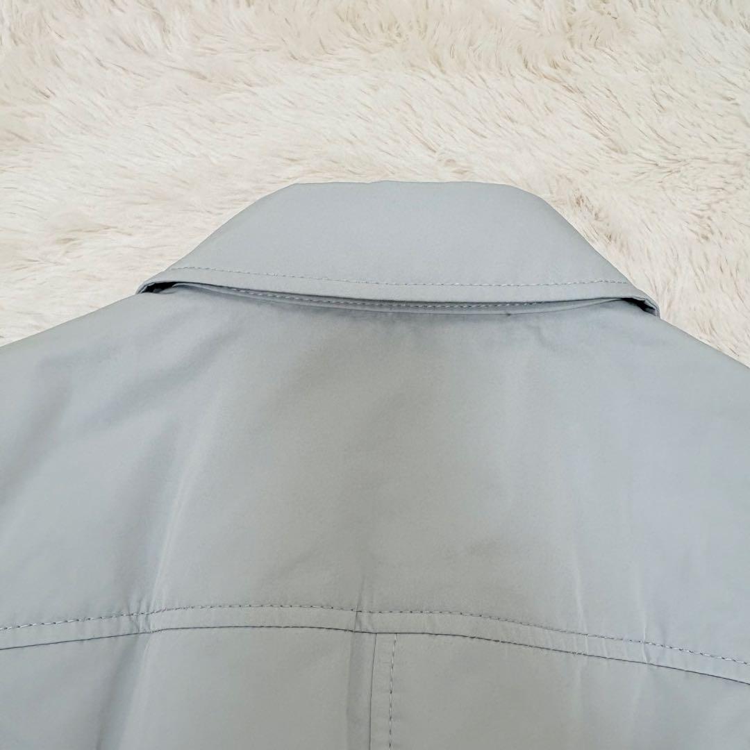 新品タグ付き✨ポールスミスブラック　大きいサイズ　中綿　トレンチコート　総柄