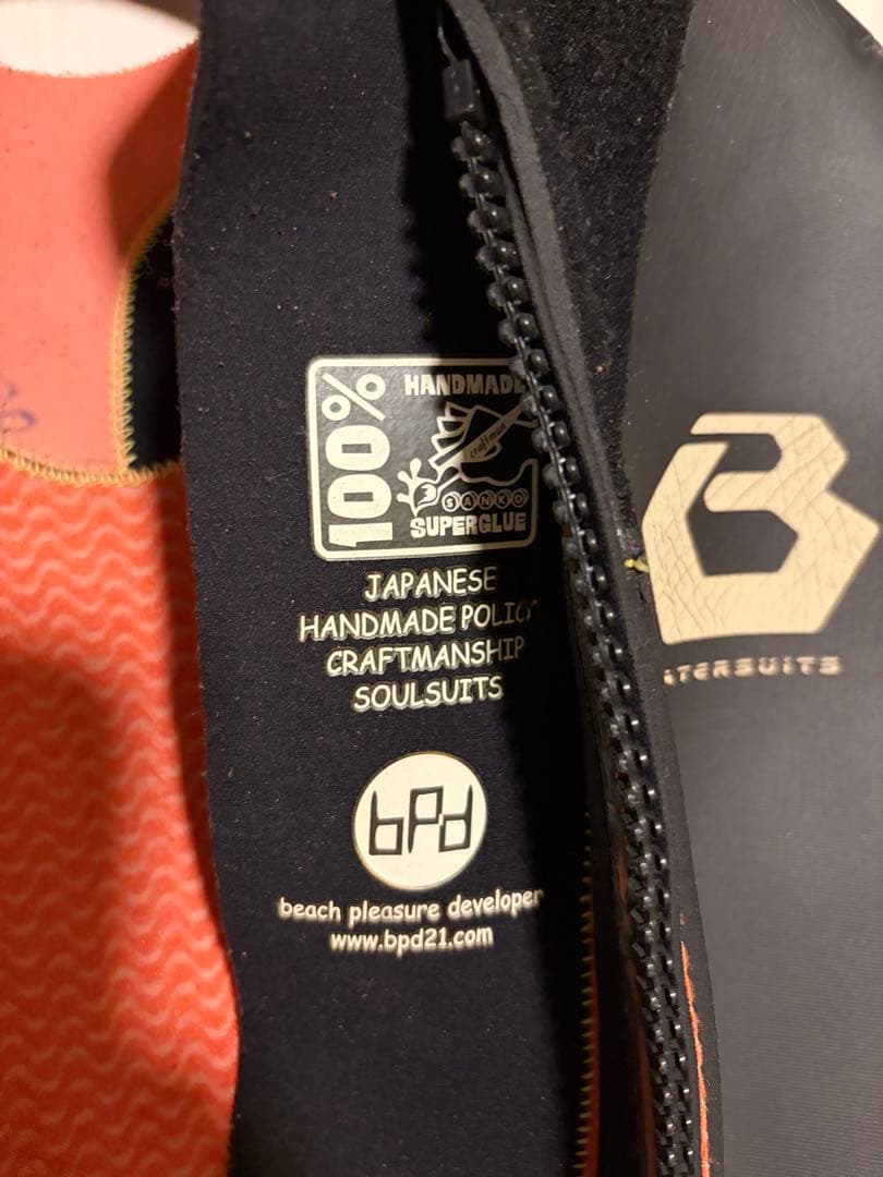 BEWET 5×3mm セミドライ オーダー身長 172cm 体重63kmメンズ