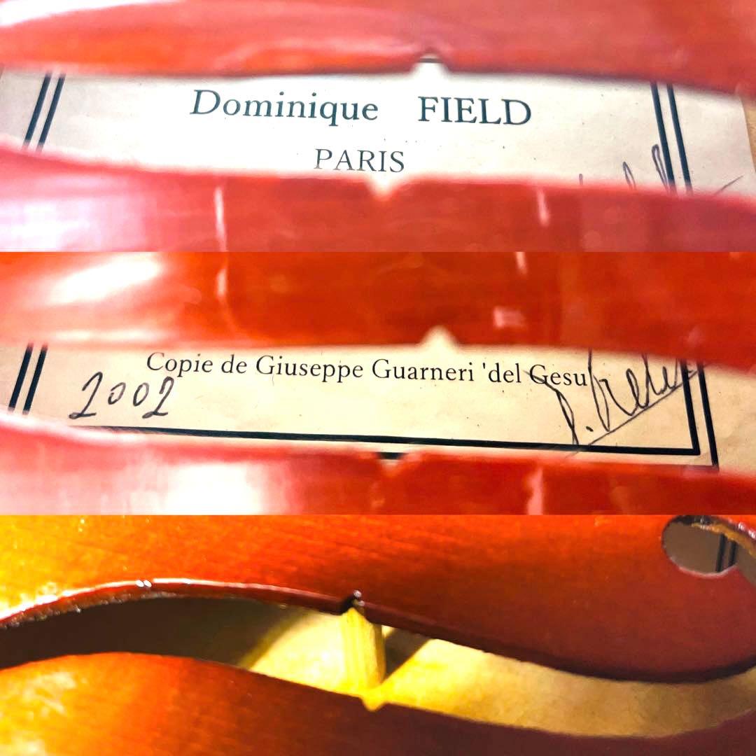 【希少】Dominique FIELD PARIS バイオリン 4/4 2002