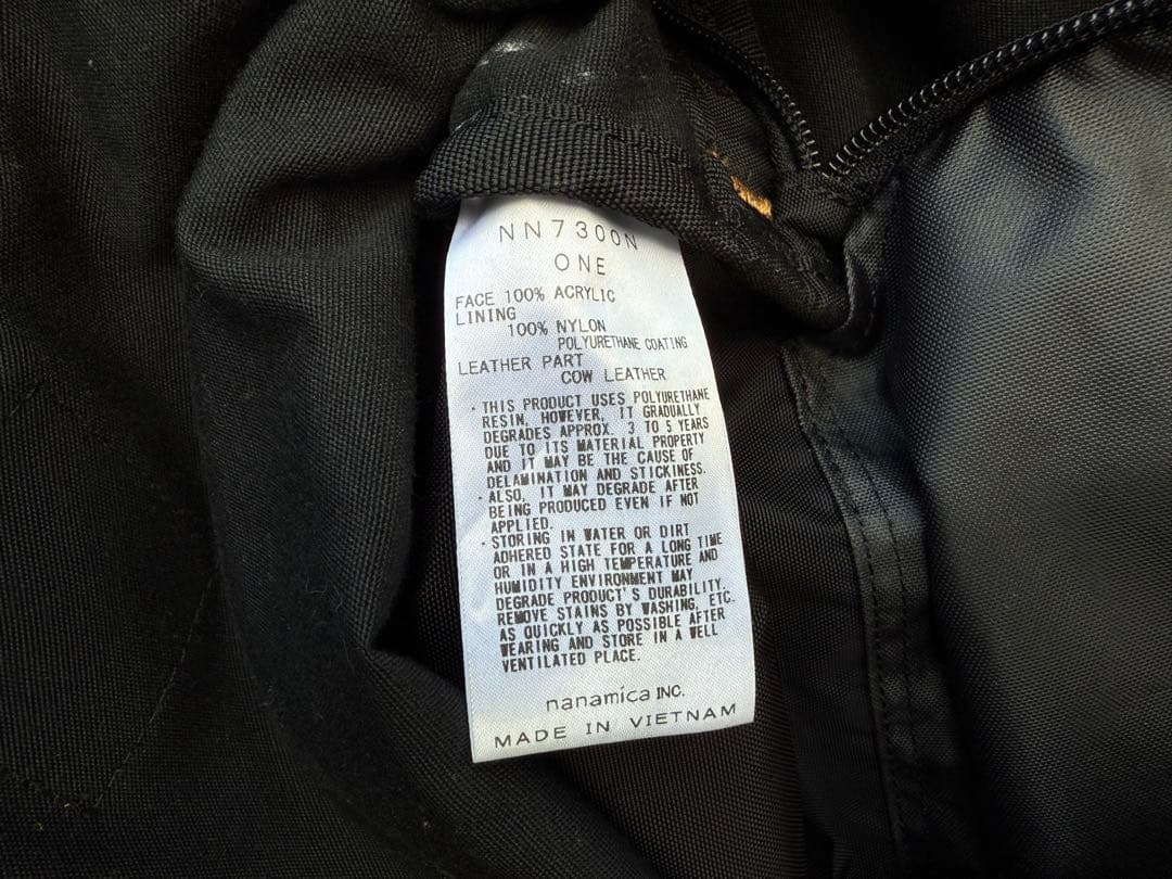 バッグ PURPLE LABEL Medium Day Pack Black 22FW