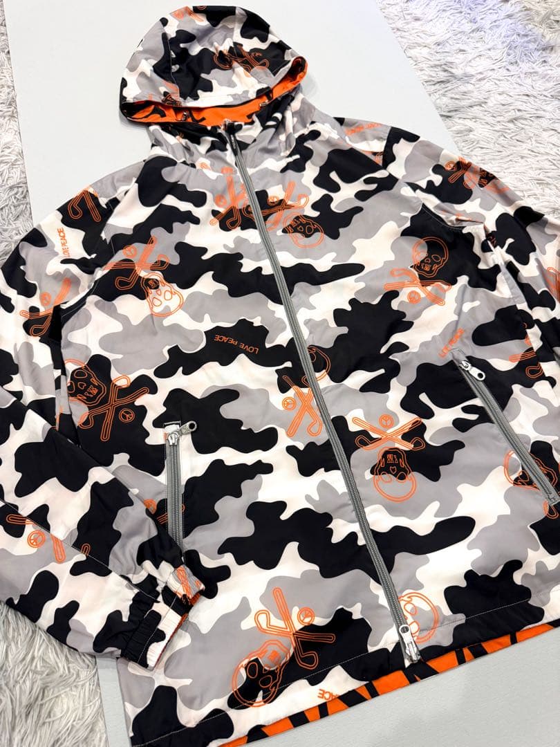 MARK&LONA リバーシブル ナイロンジャケット