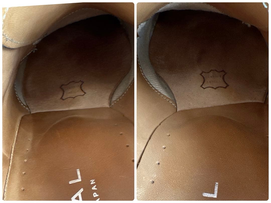 極美品✨ リーガル ドレスシューズ （25㌢） ウィングチップ メダリオン 黒