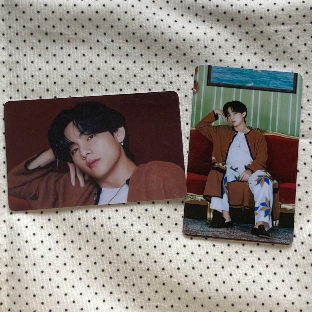 BTS 韓国 限定 BE 未公開 テヒョン テテ ラキドロ トレカ 2枚