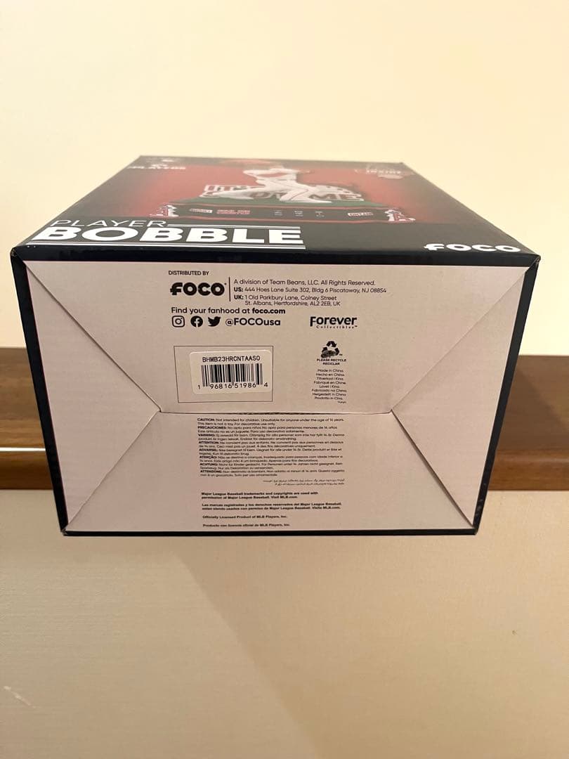 大谷翔平 ホームラン・カウンター付 200個限定　ボブルヘッド　ユニフォーム