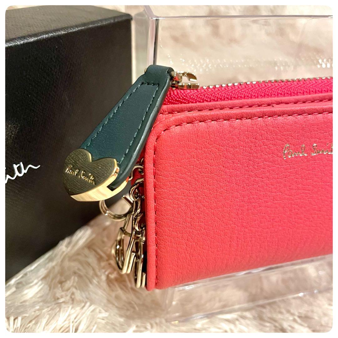 新品未使用✨　ポールスミス ハートプル　キーケース　ケース　箱付き