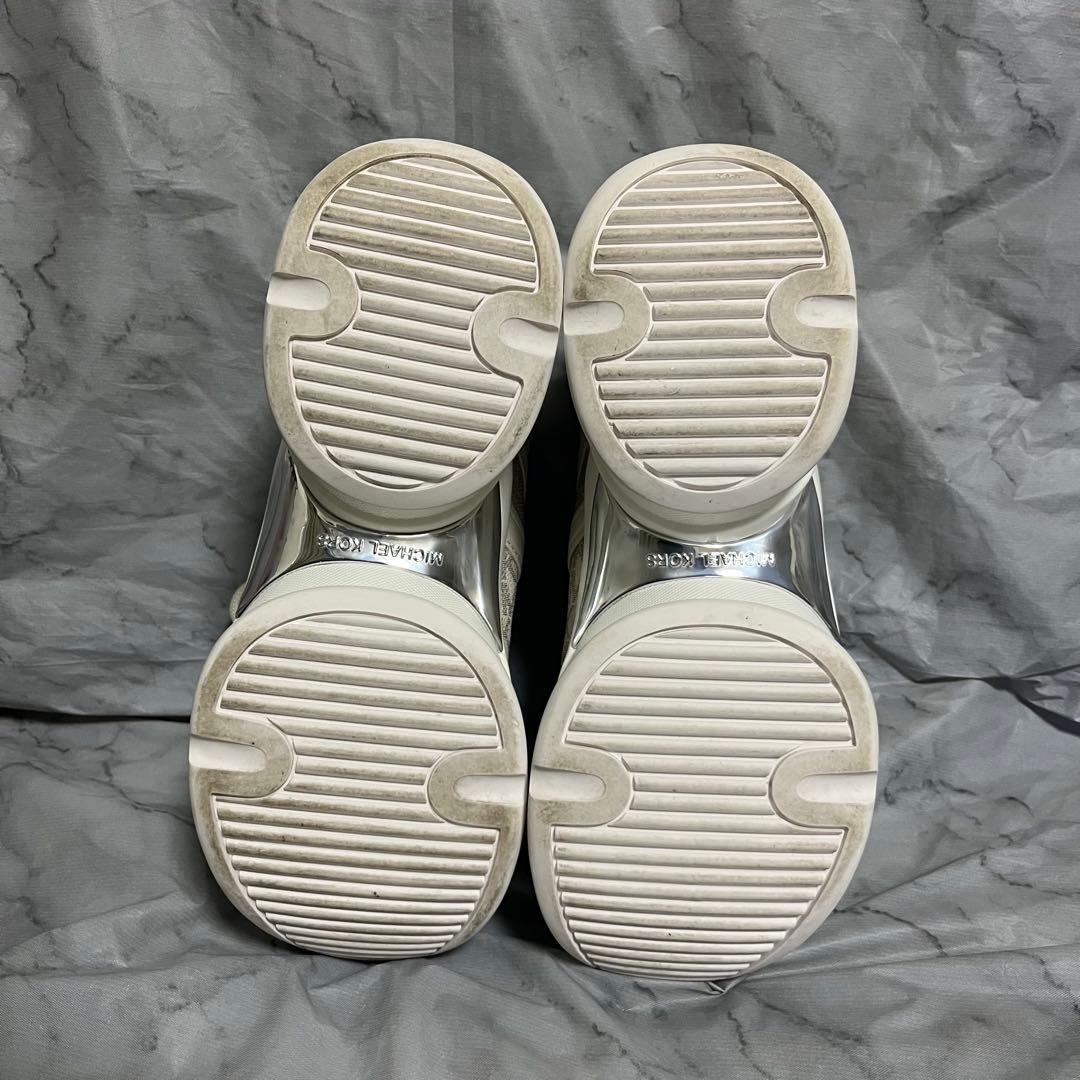【美品】MICHAEL KORS Vanilla Combo スニーカー