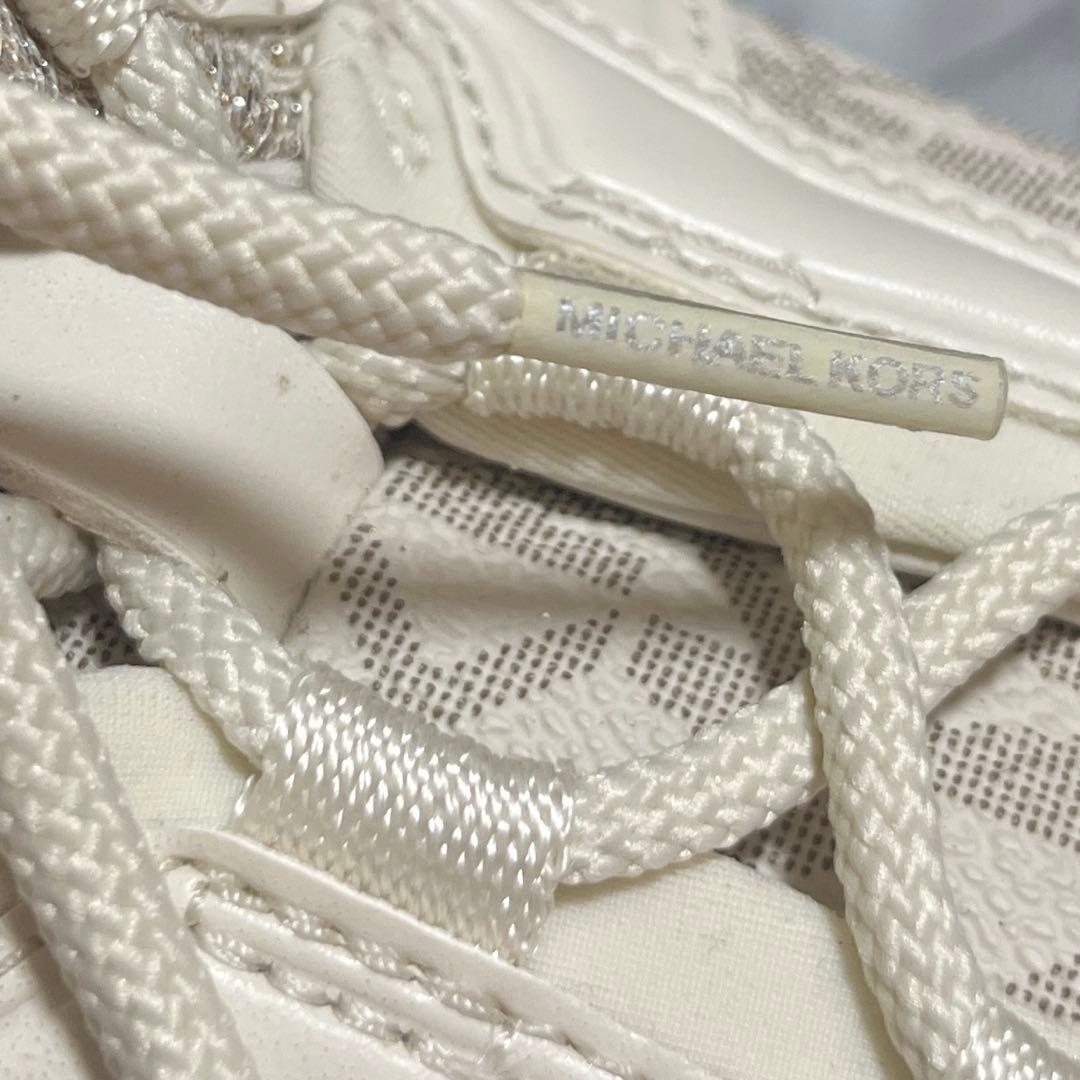 【美品】MICHAEL KORS Vanilla Combo スニーカー