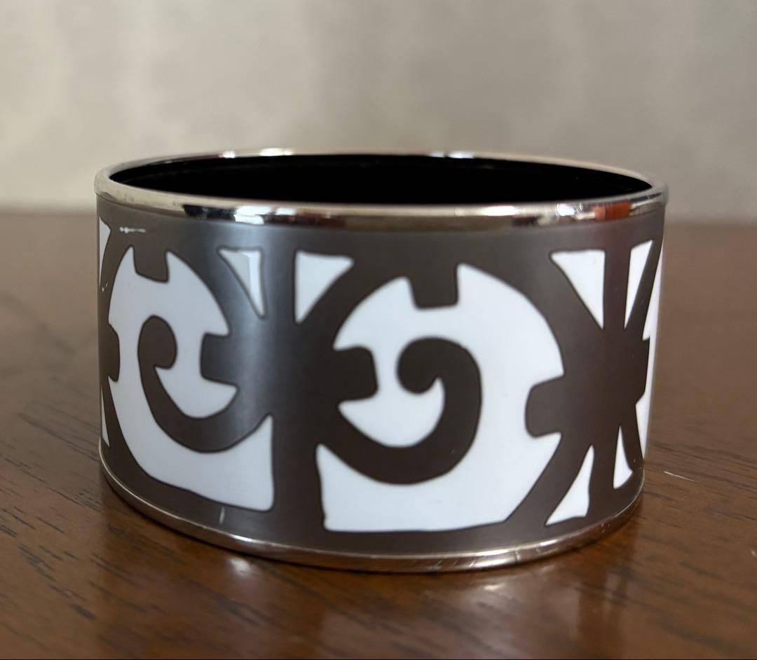 HERMESエルメスバングル エマイユ ガダルキヴィール TGMブレスレット