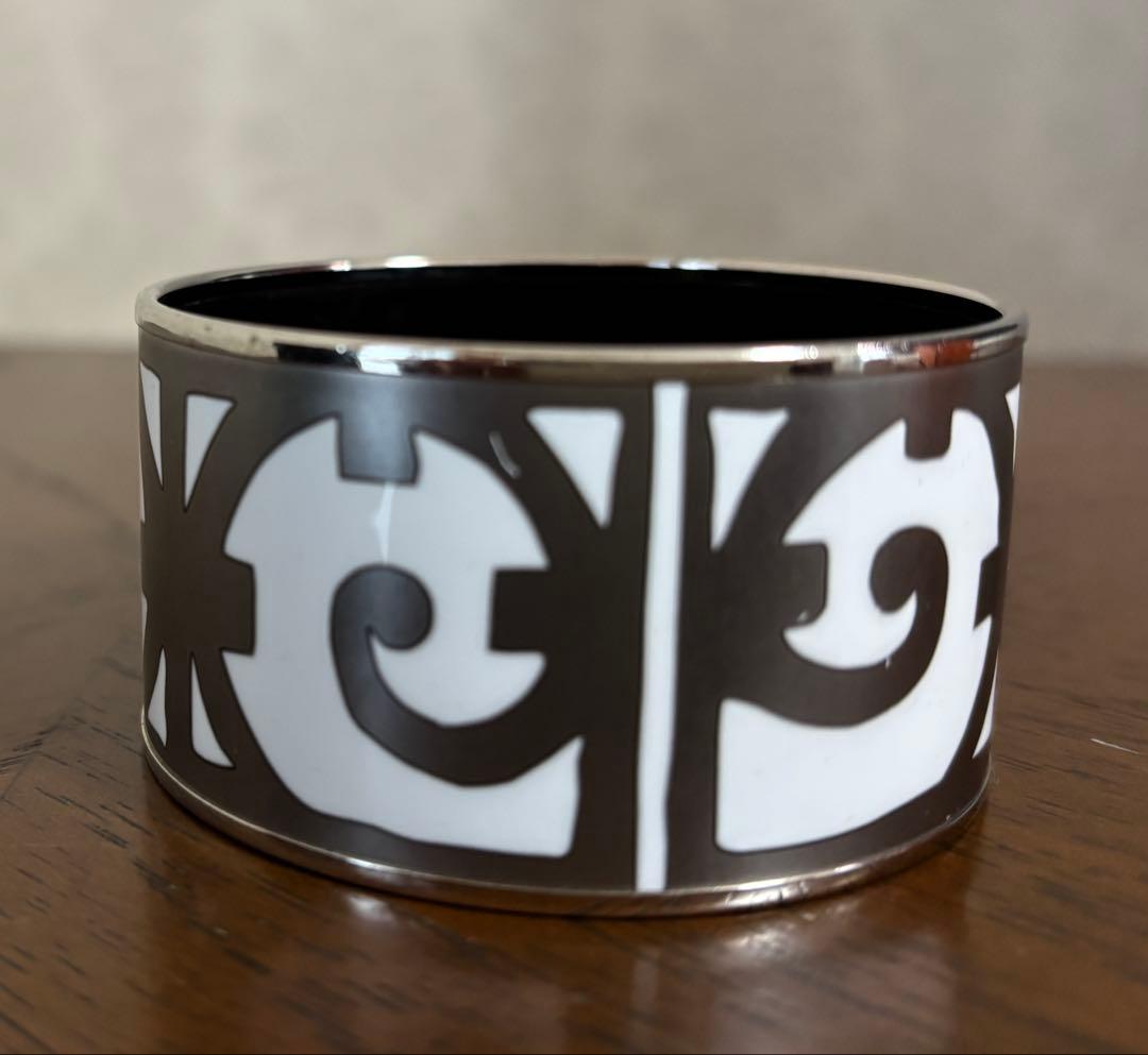 HERMESエルメスバングル エマイユ ガダルキヴィール TGMブレスレット