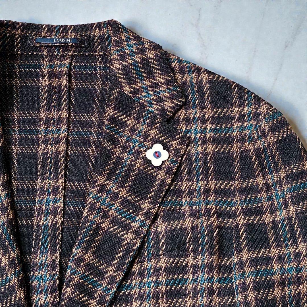 未使用級 LARDINI×BEAMSF テーラードジャケット イタリア製 46