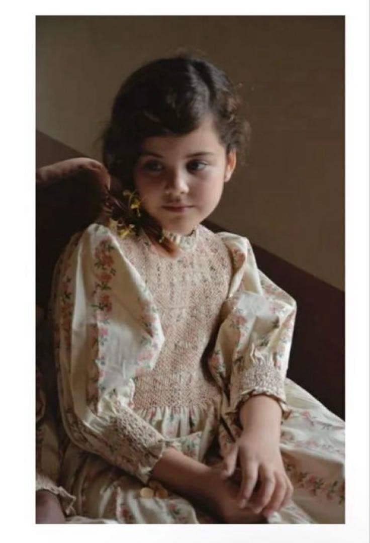 【新品未使用】 完売品 bonjour diary ワンピース 4Y