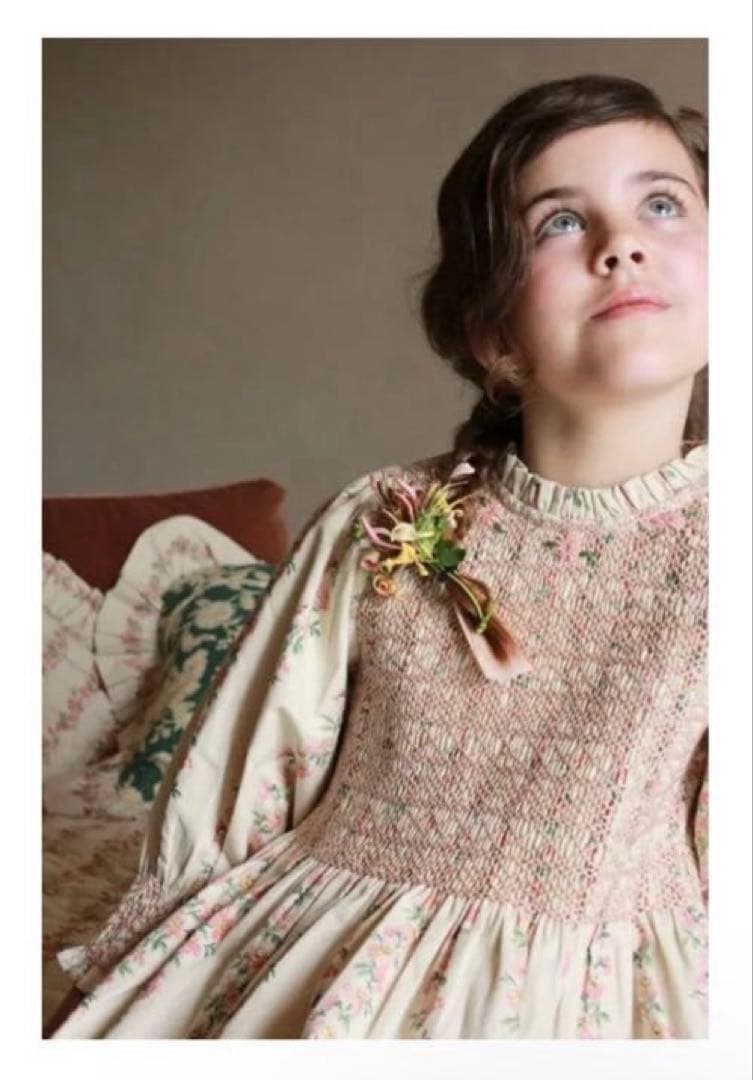 【新品未使用】 完売品 bonjour diary ワンピース 4Y