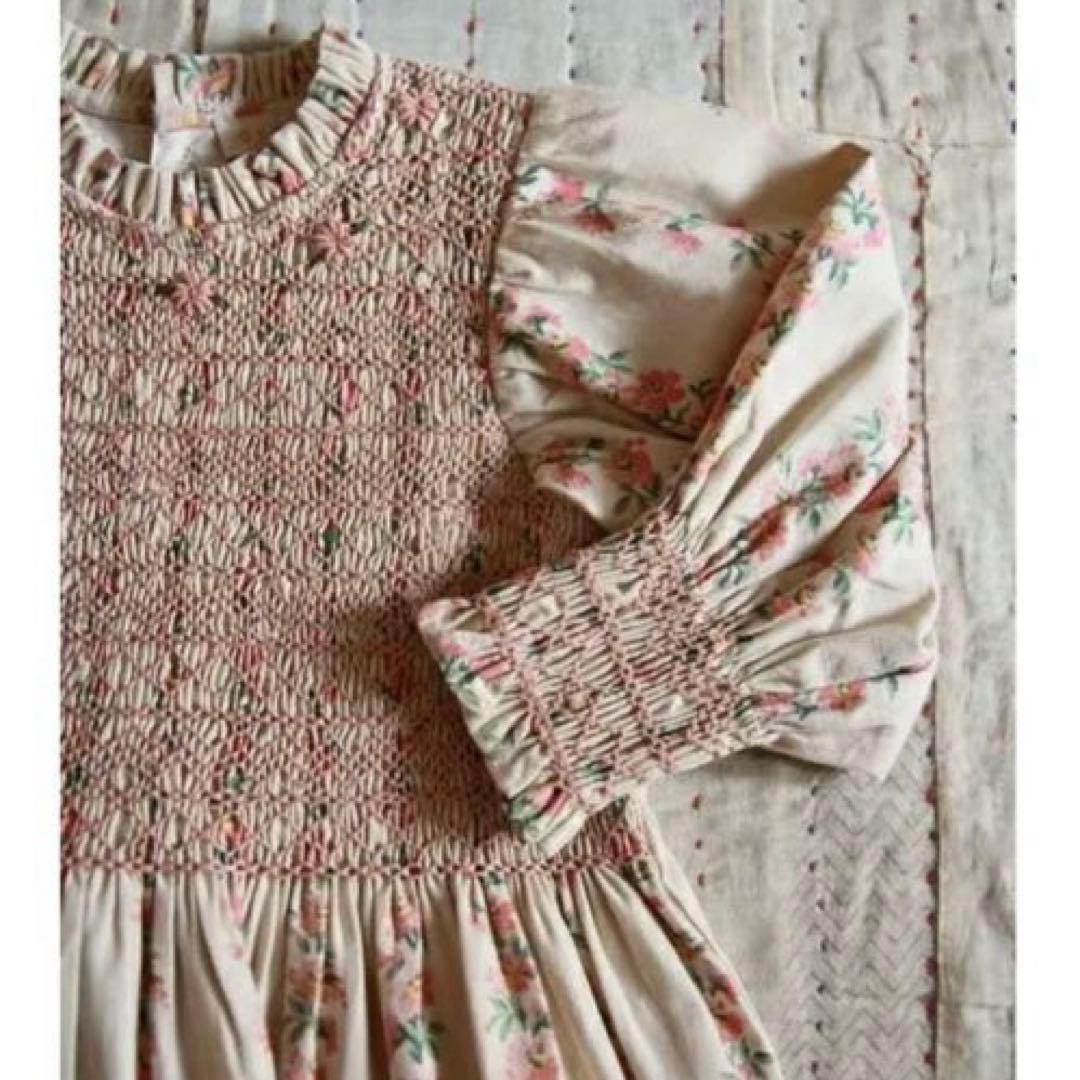 【新品未使用】 完売品 bonjour diary ワンピース 4Y