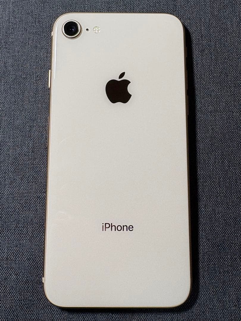 iPhone8 ゴールド 64GB SIMロックあり 動作確認済み