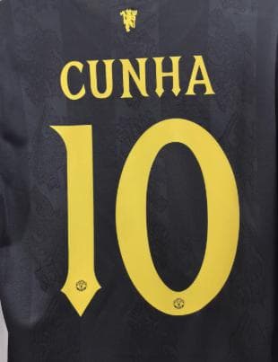 25/26 マンチェスター・U 2nd 長袖 ユニフォーム クーニャ 10