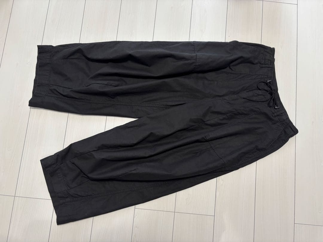 needles ニードルス ヒザデル ワーク パンツ ブラック