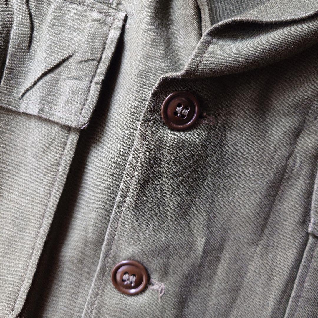 ビンテージOG107 ミリタリー ユーティリティシャツ M 50年代 初期モデル