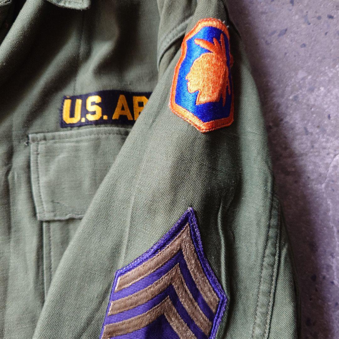 ビンテージOG107 ミリタリー ユーティリティシャツ M 50年代 初期モデル