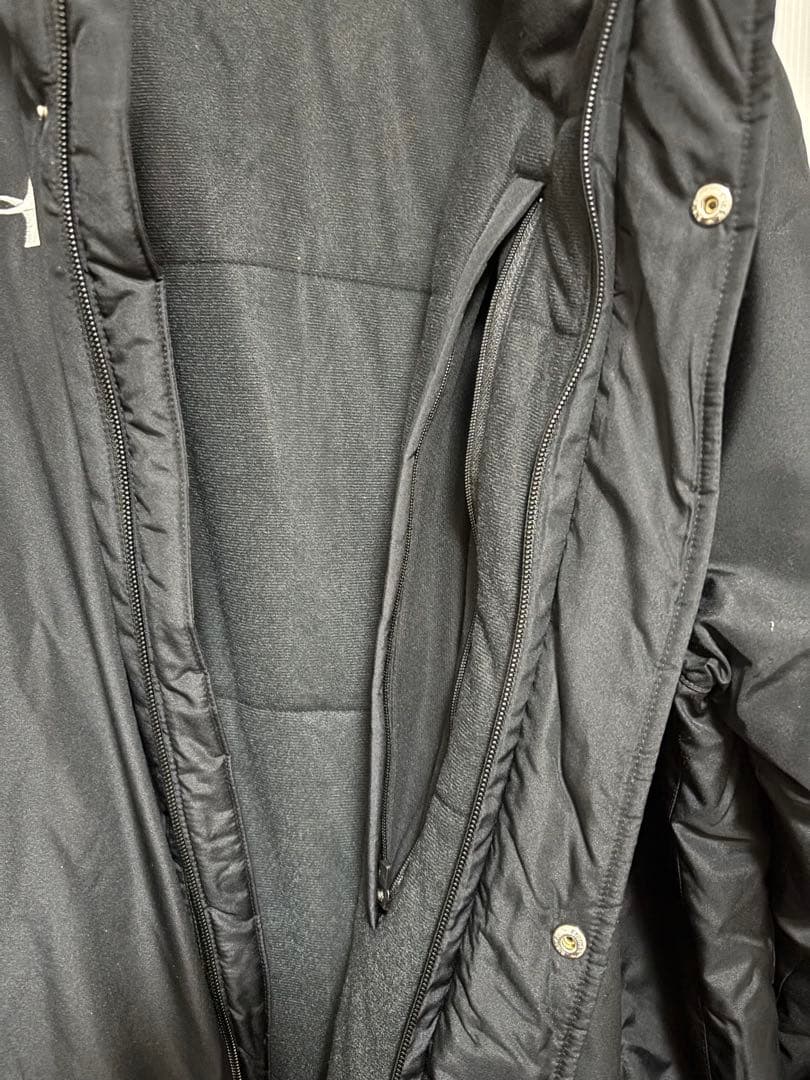 Under Armour ベンチコート3XL 黒/白