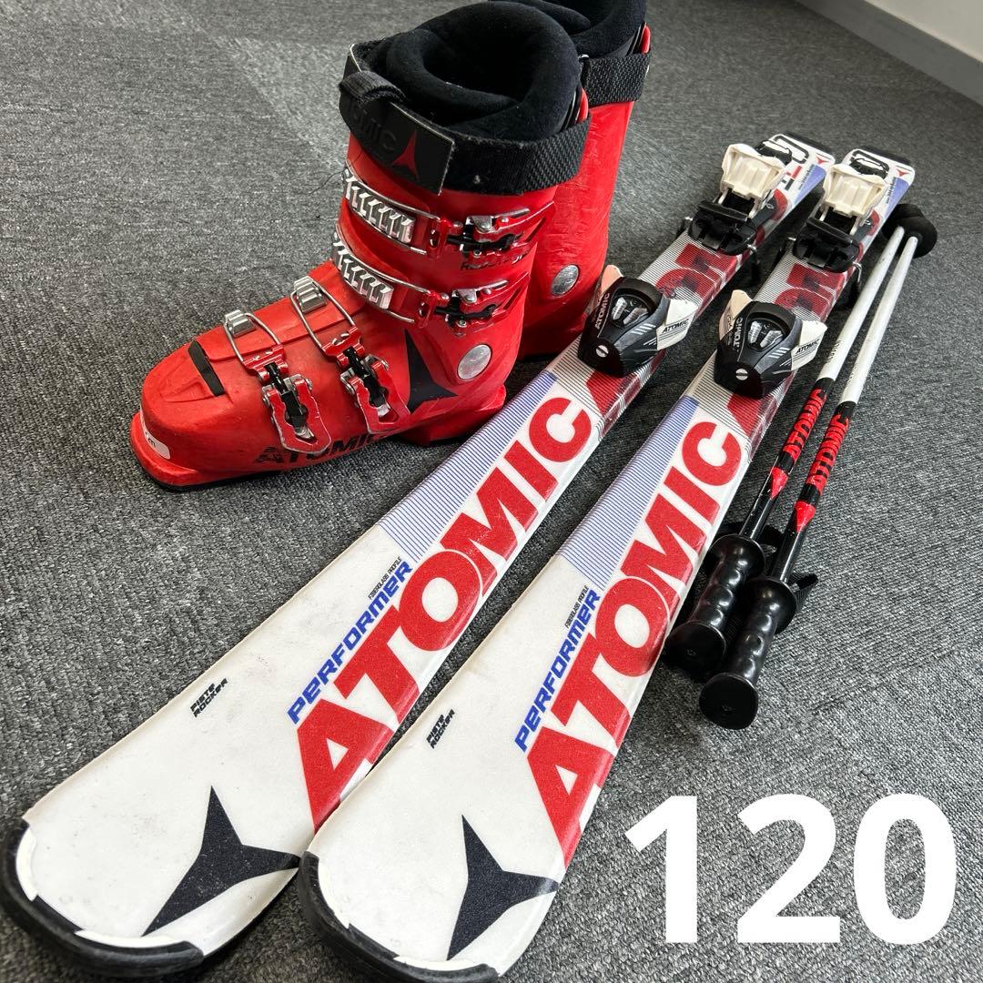 (1) ATOMIC ジュニアスキーセット 120