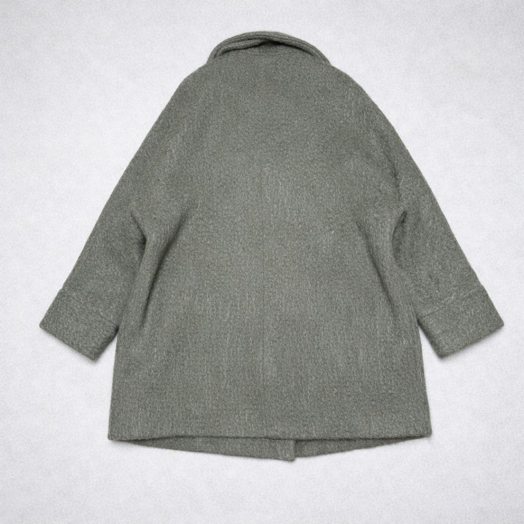 別注 TICCA ティッカ モヘヤ混テントコート シャギーテントコート