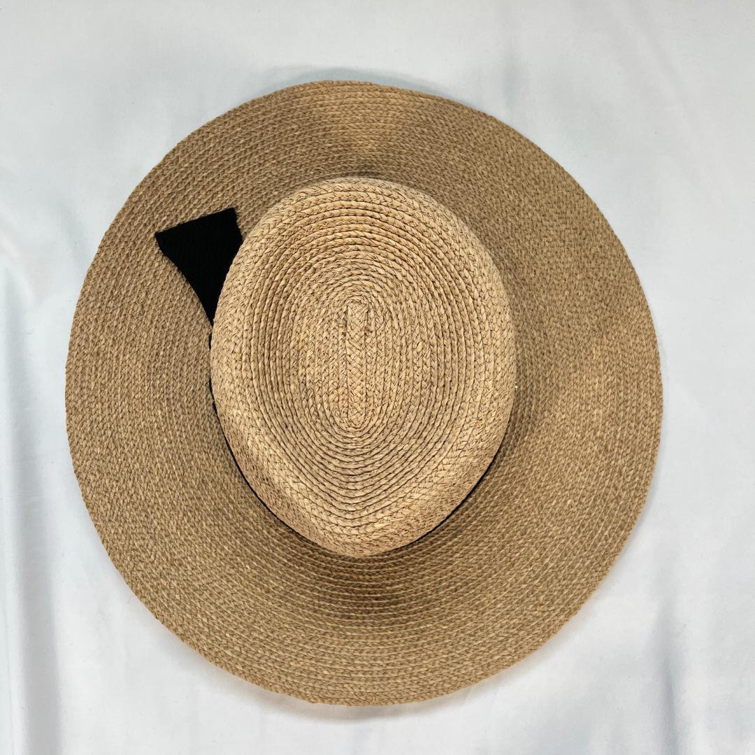 未使用 ヘレンカミンスキー ストローハット PLATH ラフィア ベージュ