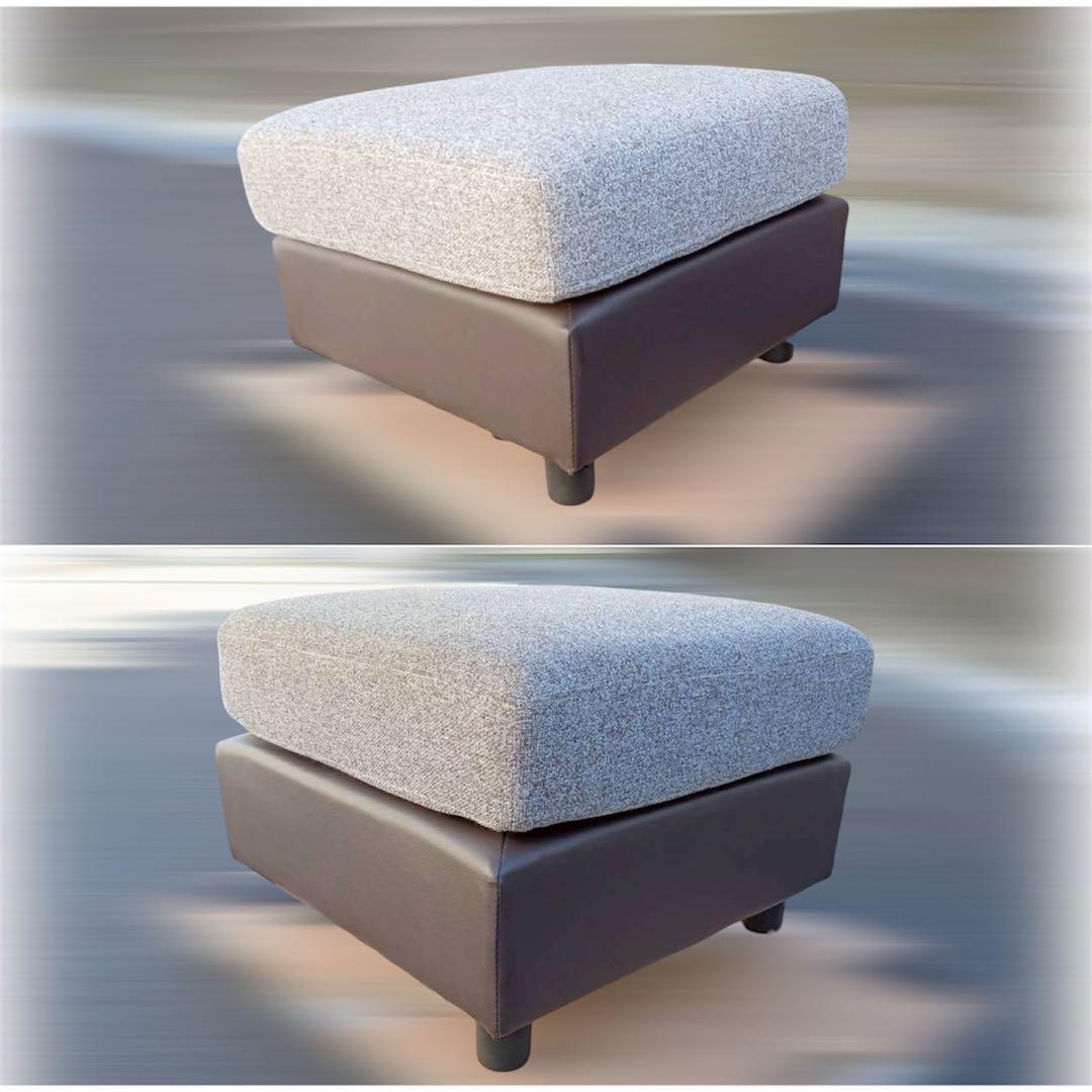 神奈川県引取希望 モダンデコ AQUA 3人掛けカウチソファ北欧 グレーブラウン