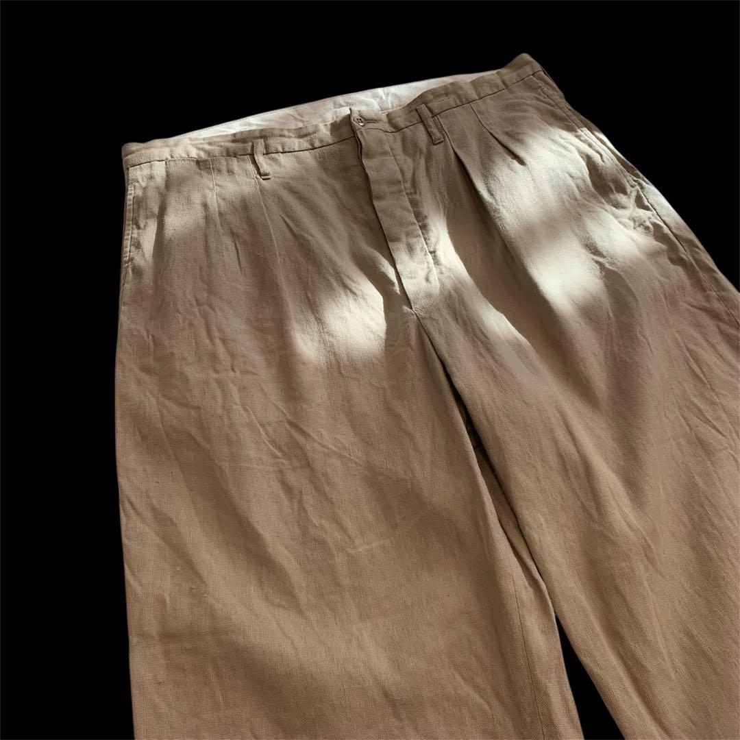 【36インチ】アットラスト AT LAST TWC リネントラウザー パンツ 麻