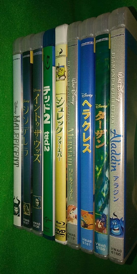 ディズニー、アニメや映画セット　ブルーレイ＆DVD　全て二枚組　❤　２枚組