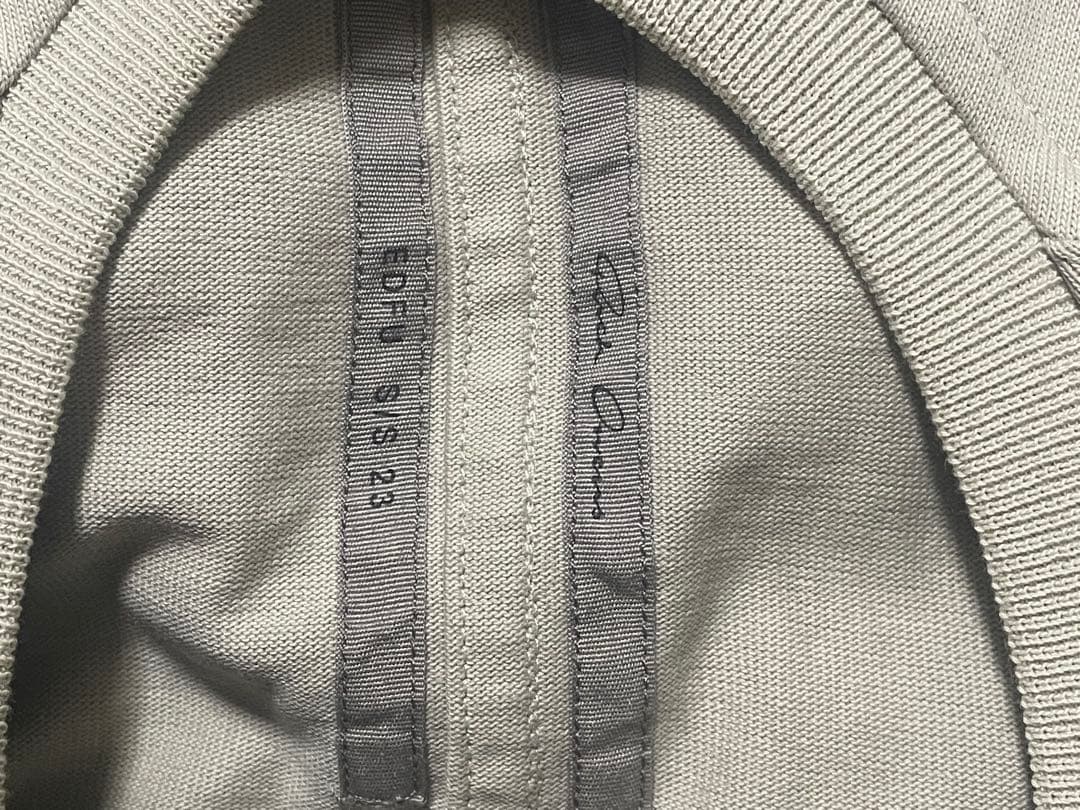 トップス Rick owens 23ss EDFU TARP T