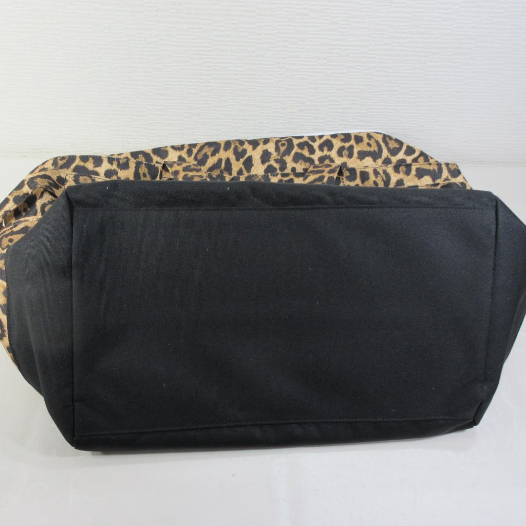 美品：パーリーゲイツ レオパード柄ロッカーバッグ