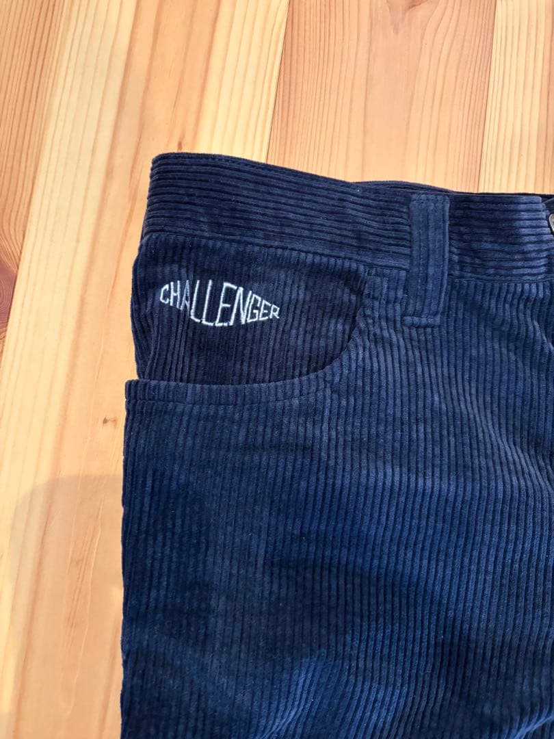 CHALLENGER コーデュロイパンツ Lサイズ ネイビー