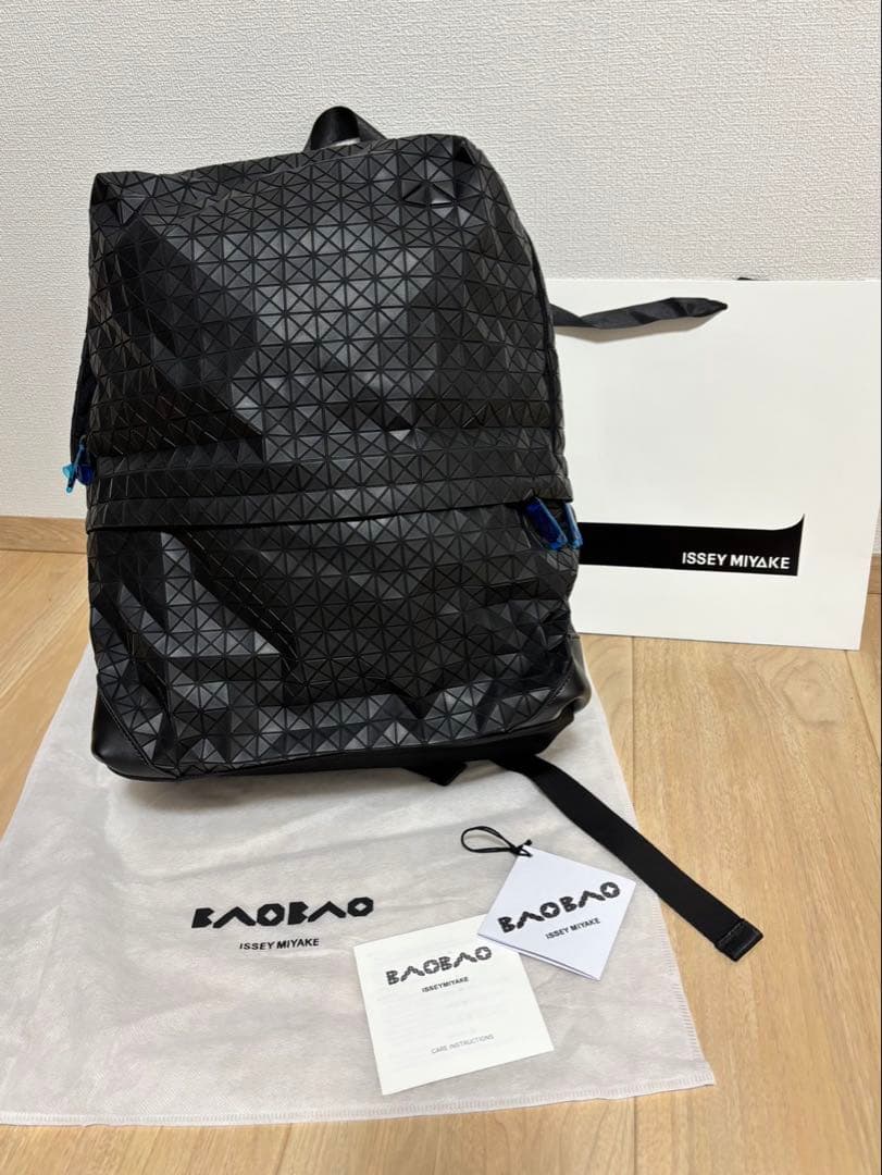 未使用 BAOBAO ISSEYMIYAKE ライナーメンズバックパック 黒