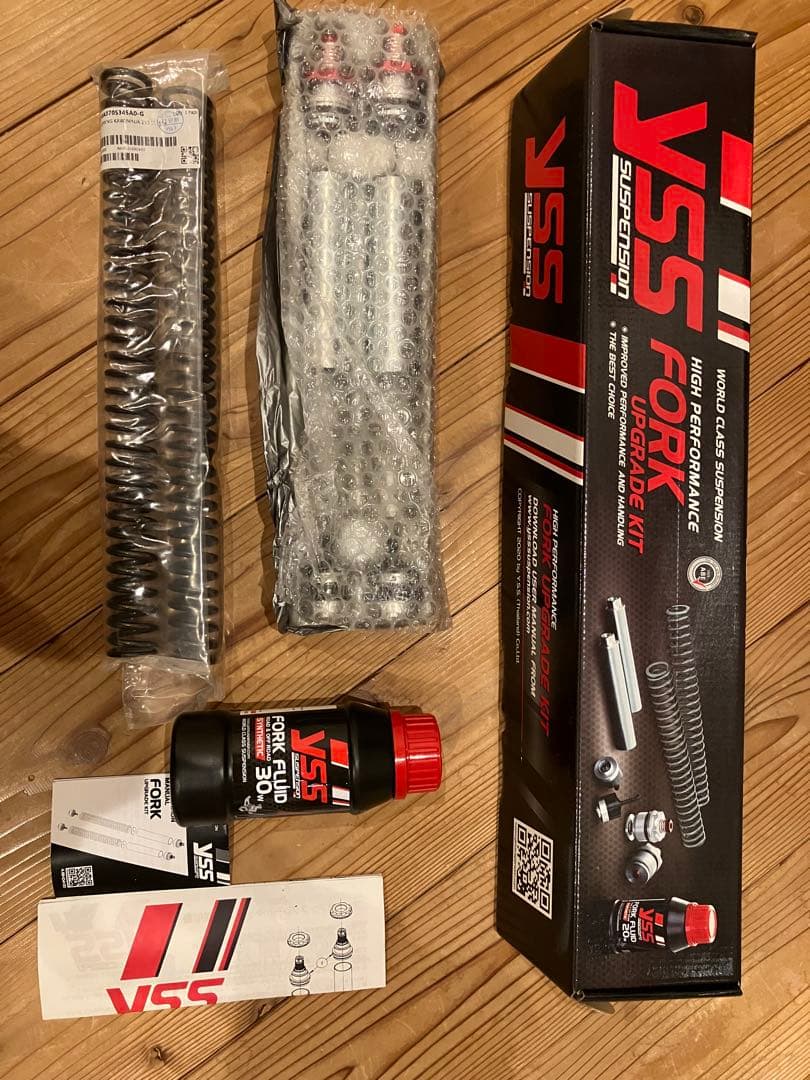 YSS フォークアップグレードキット Z250SL Ninja250SL