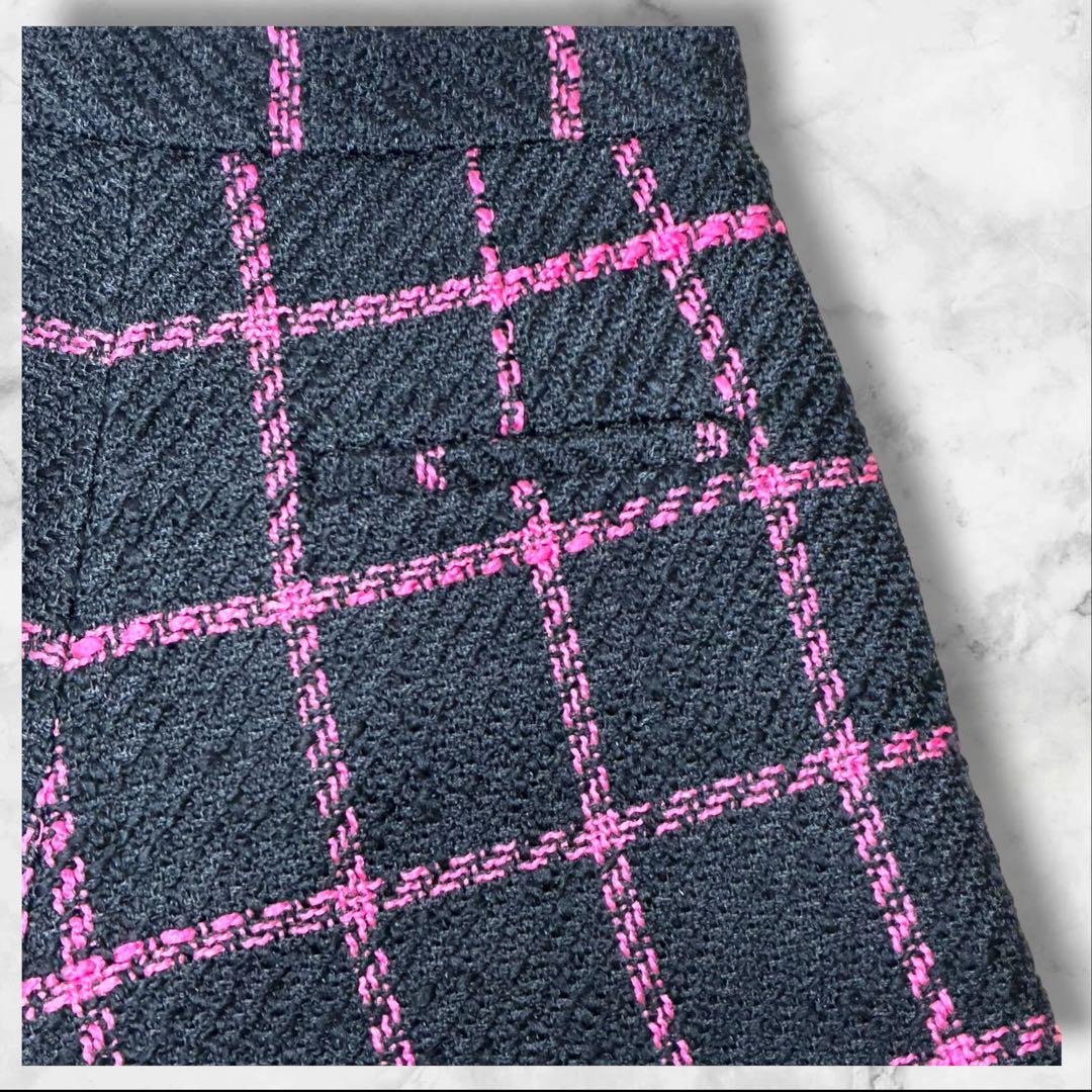 【新品未使用 】shéller グラフチェック ラップキュロット タグ付き