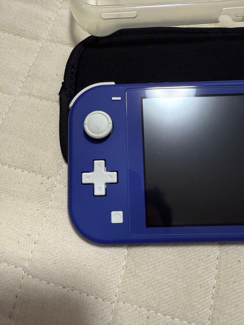 Nintendo Switch Lite 青 本体 保護ケース付き