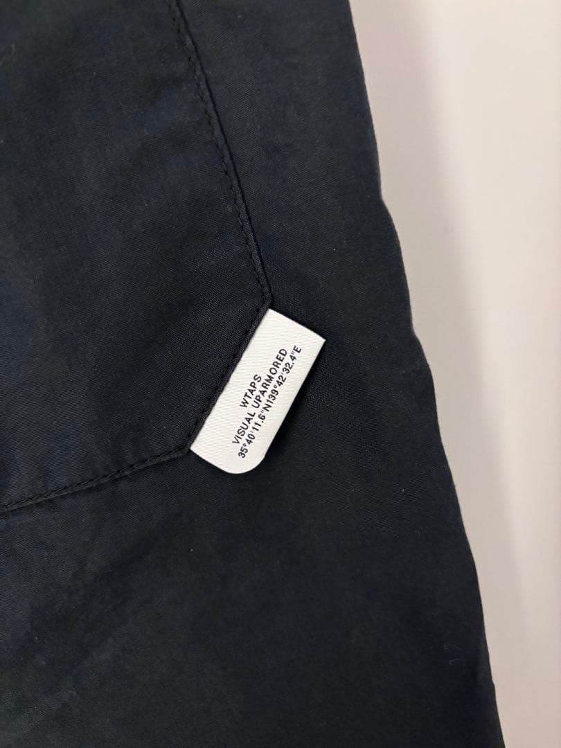 WTAPS ブラック カーゴパンツ 251CWDT-PTM02 SIZE02