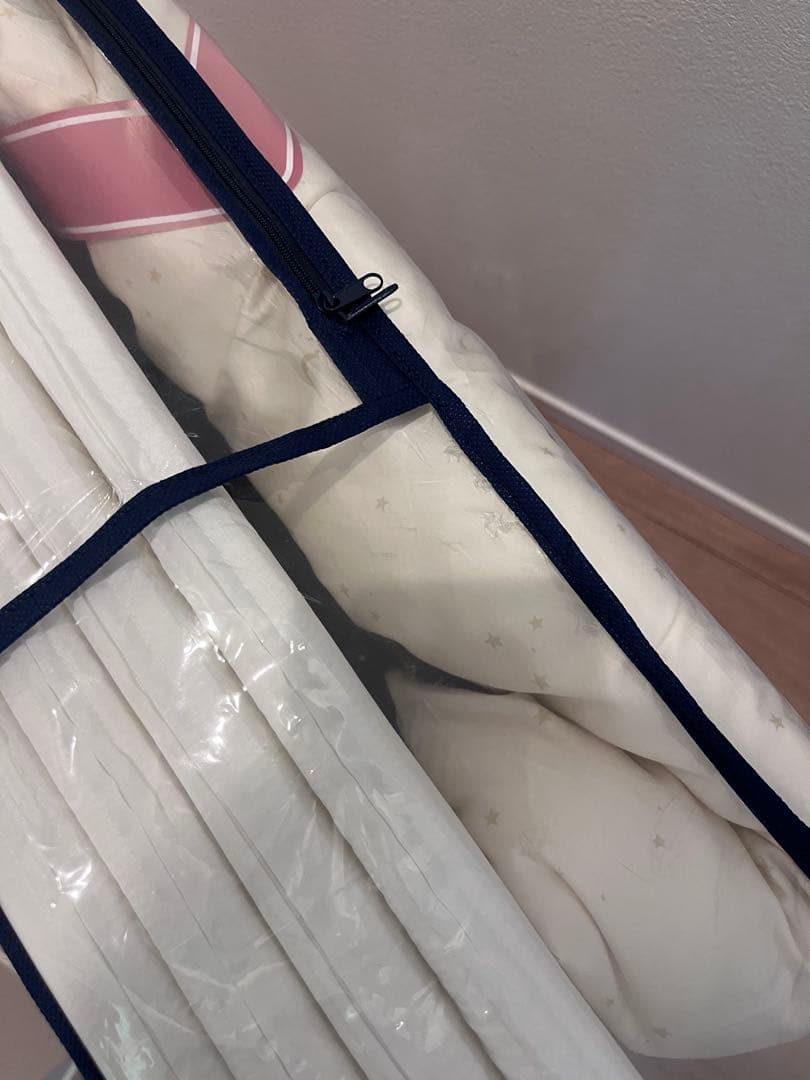 【新品未使用】サンデシカ ぜんぶ洗えるベビー布団8点セット★おまけ付き