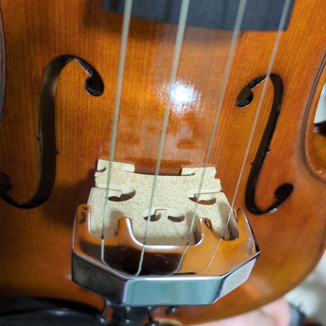 美品 Nicolo Santiバイオリン CROSSROCKケース・付属品付き