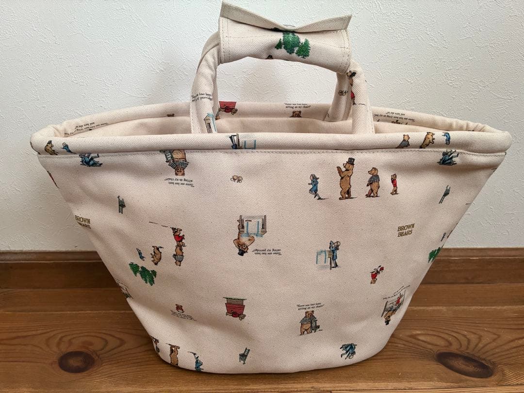 R&D.M.Co- オールドマンズテーラー ブラウンベアーズ マルシェバッグ