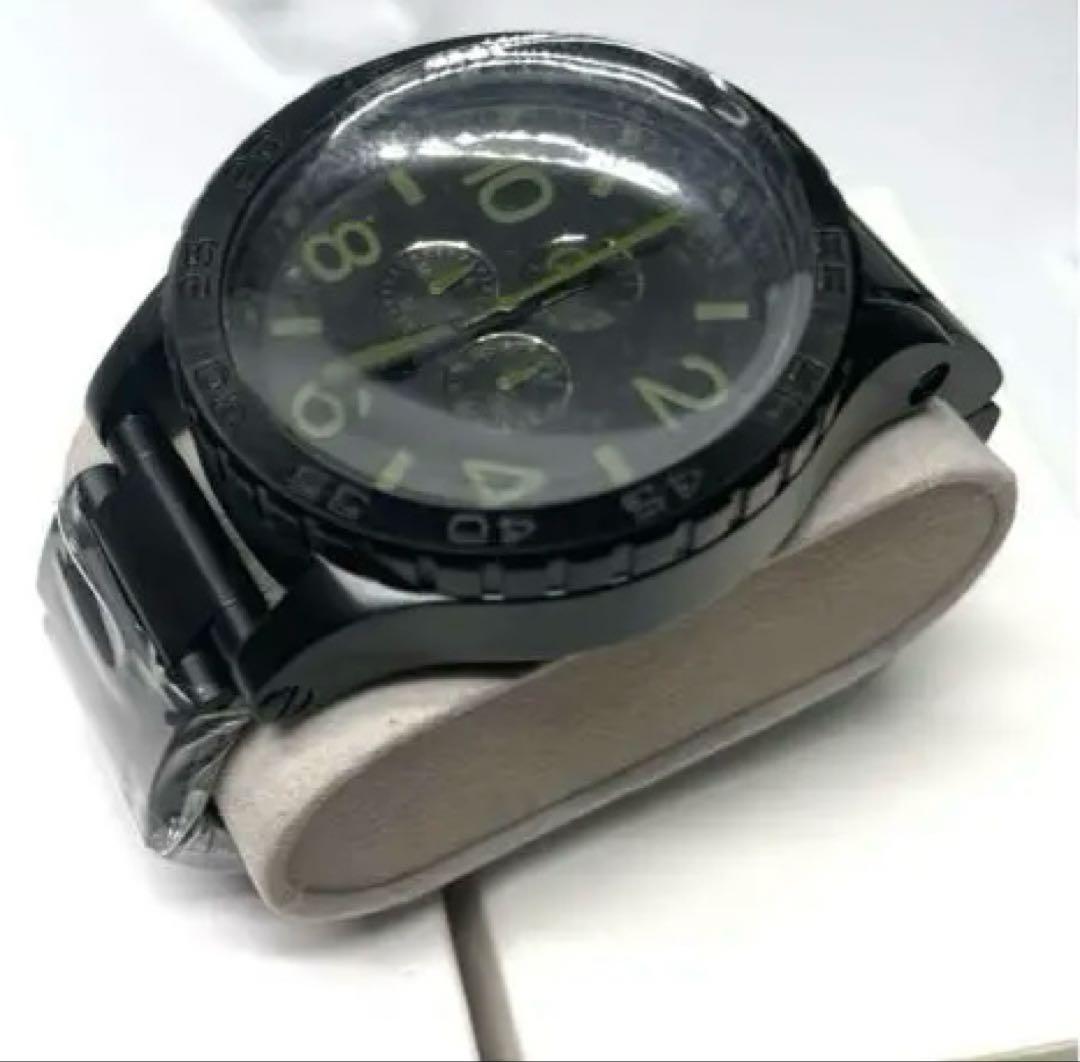 ニクソン nixon 51-30 クロノマットブラック　未使用品