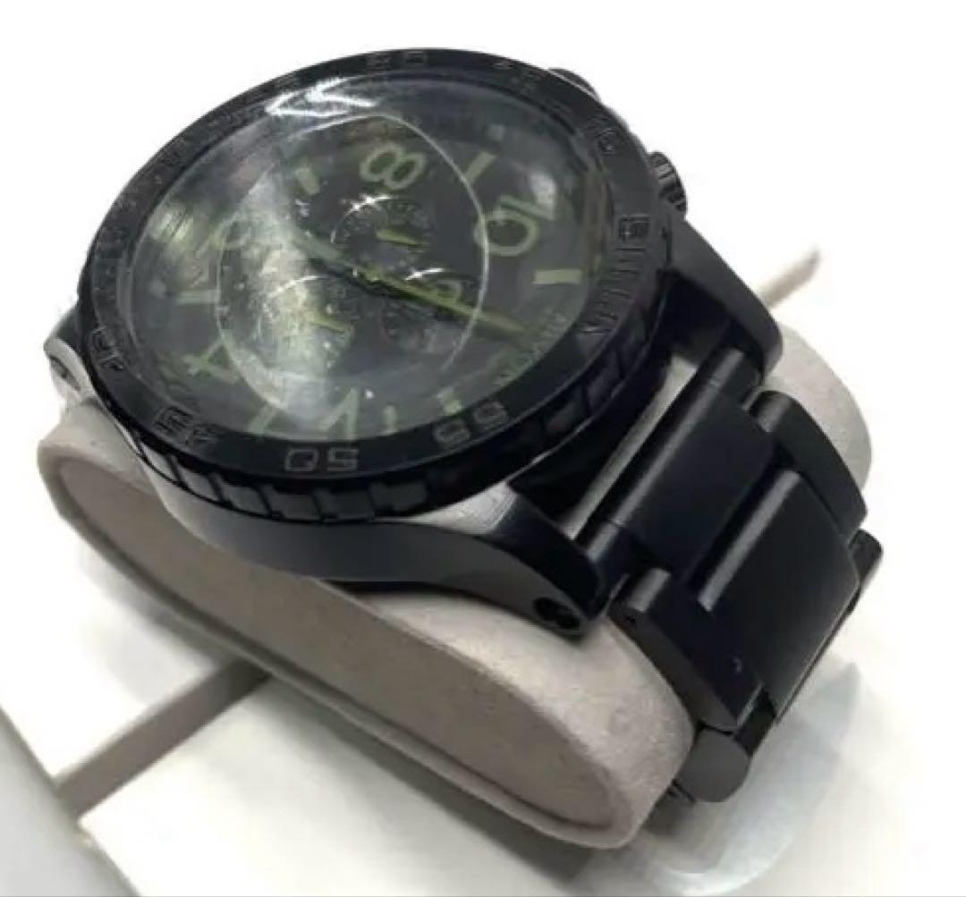 ニクソン nixon 51-30 クロノマットブラック　未使用品