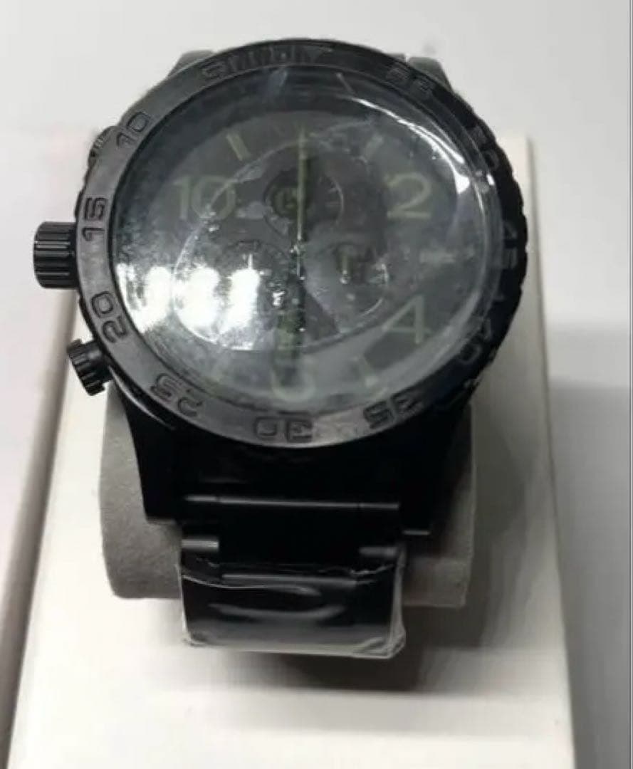 ニクソン nixon 51-30 クロノマットブラック　未使用品