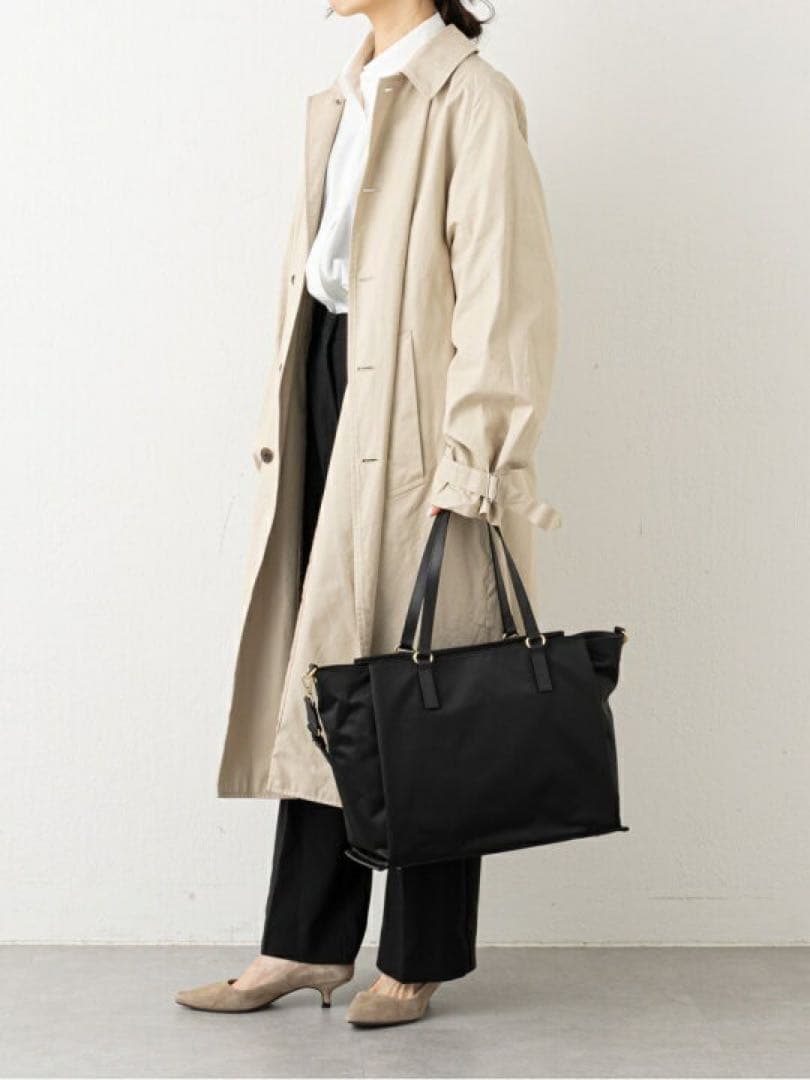 未使用ラシット大容量三層構造ポケット多数15インチPC入るお仕事2wayバッグ