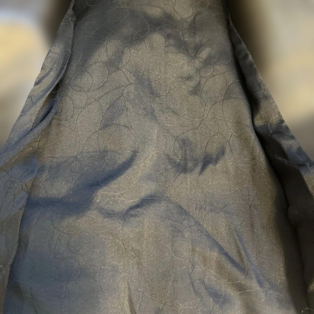 CHANEL ✴︎ネイビー ツイード ノーカラージャケット