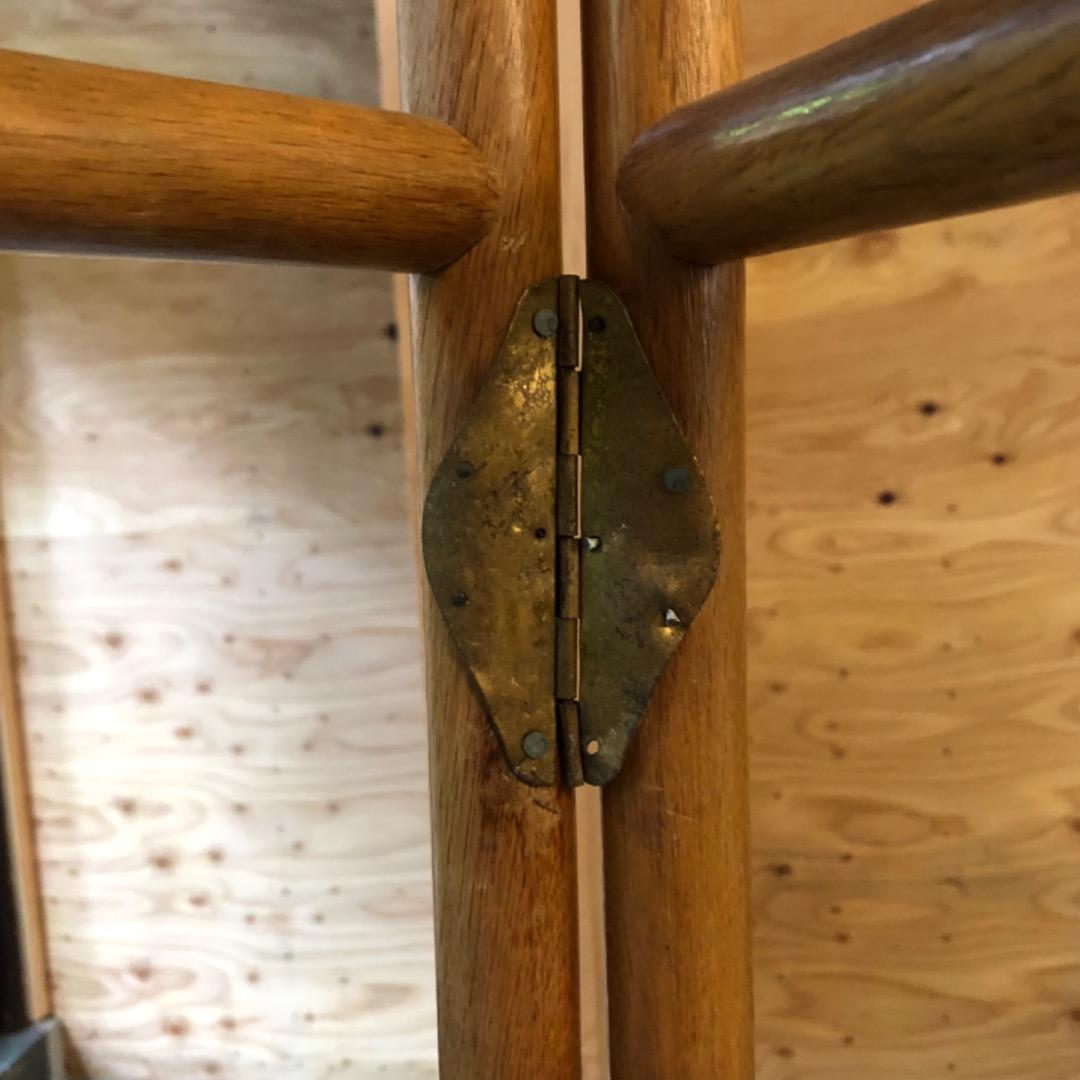 昭和アンティーク　木製　衣桁　イコウ　着物　ハンガー　着物かけ　レトロ　蚤の市