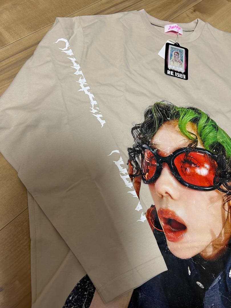 新品タグ付き✨Re. アールイードット仲里依紗BirthdayロングTシャツ